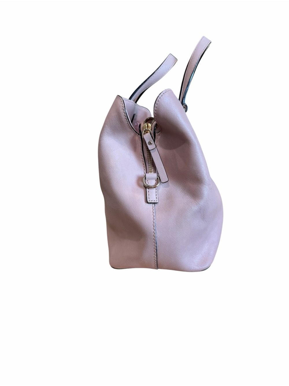 Kate spade Safiano Leather Satchel - Blush Pink - Picture 5 of 11